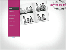 Tablet Screenshot of beyondthebooth.com